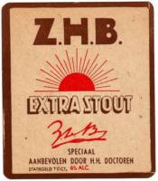 Zuidhollandse Bierbrouwerij (ZHB), Z.H.B. Extra Stout