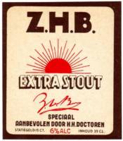 Zuidhollandse Bierbrouwerij (ZHB), Z.H.B. Extra Stout