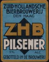 Zuidhollandse Bierbrouwerij (ZHB), ZHB Pilsener