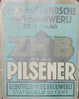Zuidhollandse Bierbrouwerij (ZHB), ZHB Pilsener Zwaar Bier