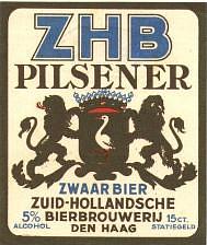 Zuidhollandse Bierbrouwerij (ZHB), ZHB Pilsener Zwaar Bier