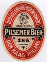 Zuidhollandse Bierbrouwerij (ZHB), Pilsener Bier ZHB