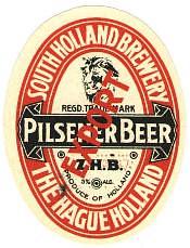 Zuidhollandse Bierbrouwerij (ZHB), Pilsener Beer ZHB
