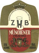 Zuidhollandse Bierbrouwerij (ZHB), ZHB Münchener