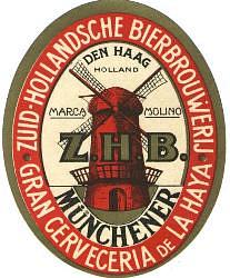 Zuidhollandse Bierbrouwerij (ZHB), Z.H.B. Münchener Marca Molino