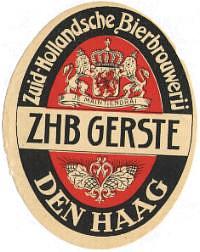 Zuidhollandse Bierbrouwerij (ZHB), ZHB Gerste