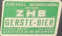 Zuidhollandse Bierbrouwerij (ZHB), ZHB Gerste Bier