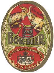 Zuidhollandse Bierbrouwerij (ZHB), Z.H.B. Bok-bier