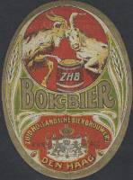 Zuidhollandse Bierbrouwerij (ZHB), Z.H.B. Bok-bier