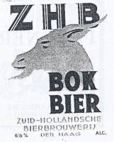 Zuidhollandse Bierbrouwerij (ZHB), Z.H.B. Bokbier