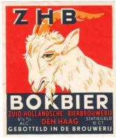 Zuidhollandse Bierbrouwerij (ZHB), Z.H.B. Bokbier