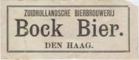 Zuidhollandse Bierbrouwerij (ZHB), Bock Bier