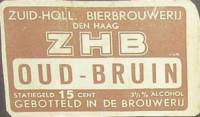 Zuidhollandse Bierbrouwerij (ZHB), Z.H.B. Oud Bruin