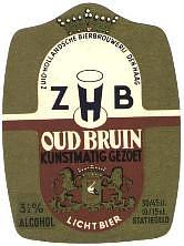 Zuidhollandse Bierbrouwerij (ZHB), Z.H.B. Oud Bruin