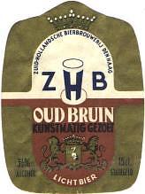 Zuidhollandse Bierbrouwerij (ZHB), Z.H.B. Oud Bruin