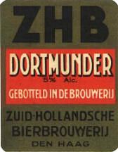 Zuidhollandse Bierbrouwerij (ZHB), Z.H.B. Dortmunder