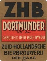 Zuidhollandse Bierbrouwerij (ZHB), Z.H.B. Dortmunder