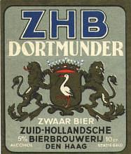 Zuidhollandse Bierbrouwerij (ZHB), Z.H.B. Dortmunder Zwaar Bier