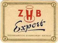 Zuidhollandse Bierbrouwerij (ZHB), Z.H.B. Export