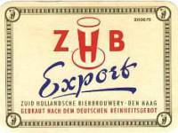 Zuidhollandse Bierbrouwerij (ZHB), Z.H.B. Export