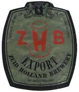 Zuidhollandse Bierbrouwerij (ZHB), Z.H.B. Export