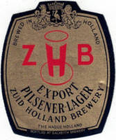 Zuidhollandse Bierbrouwerij (ZHB), Z.H.B. Export Pilsener Lager