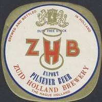 Zuidhollandse Bierbrouwerij (ZHB), Z.H.B. Export Pilsener Beer
