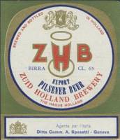 Zuidhollandse Bierbrouwerij (ZHB), Z.H.B. Export Pilsener Beer