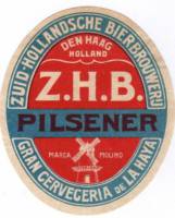 Zuidhollandse Bierbrouwerij (ZHB), Z.H.B. Pilsener Marca Molino