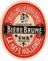 Zuidhollandse Bierbrouwerij (ZHB), Bière Brune