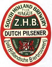 Zuidhollandse Bierbrouwerij (ZHB), Z.H.B. Dutch Pilsener