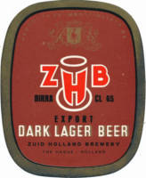 Zuidhollandse Bierbrouwerij (ZHB), Z.H.B. Dark Lager Beer Export
