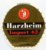 Zuidhollandse Bierbrouwerij (ZHB), Harzheim Import