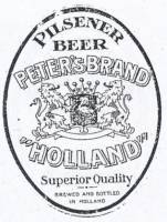 Zuidhollandse Bierbrouwerij (ZHB), Peter's Brand Holland Pilsener Beer