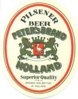 Zuidhollandse Bierbrouwerij (ZHB), Peter's Brand Holland Pilsener Beer