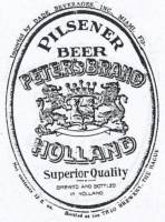 Zuidhollandse Bierbrouwerij (ZHB), Peter's Brand Holland Pilsener Beer