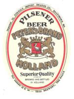 Zuidhollandse Bierbrouwerij (ZHB), Peter's Brand Holland Pilsener Beer