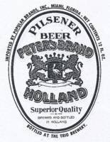 Zuidhollandse Bierbrouwerij (ZHB), Peter's Brand Holland Pilsener Beer
