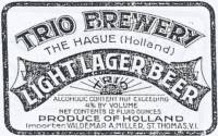 Zuidhollandse Bierbrouwerij (ZHB), Trio Light Lager