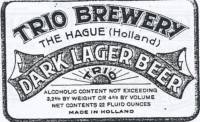 Zuidhollandse Bierbrouwerij (ZHB), Trio Dark Lager Beer