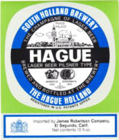Zuidhollandse Bierbrouwerij (ZHB), Hague Lager Beer Pilsner Type