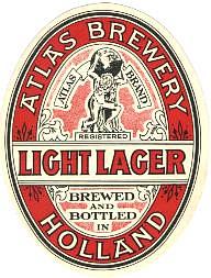 Zuidhollandse Bierbrouwerij (ZHB), Atlas Brewery Light Lager