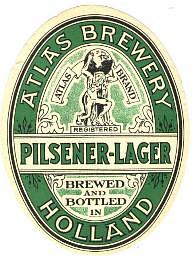 Zuidhollandse Bierbrouwerij (ZHB), Atlas Brewery Pilsener Lager