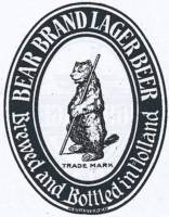 Zuidhollandse Bierbrouwerij (ZHB), Bear Brand Lager Beer