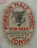 Zuidhollandse Bierbrouwerij (ZHB), Fox-head Tonic