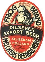 Zuidhollandse Bierbrouwerij (ZHB), Frog Brand Pilsener Export