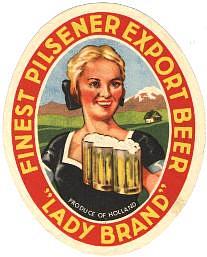 Zuidhollandse Bierbrouwerij (ZHB), Lady Brand Finest Export Pilsener Beer