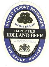 Zuidhollandse Bierbrouwerij (ZHB), Medal Brand Imported Holland Beer