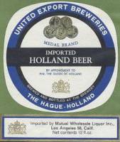 Zuidhollandse Bierbrouwerij (ZHB), Medal Brand Imported Holland Beer