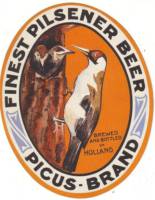 Zuidhollandse Bierbrouwerij (ZHB), Picus Brand Pilsener Beer